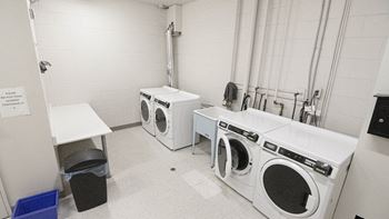 On-site laundry facility